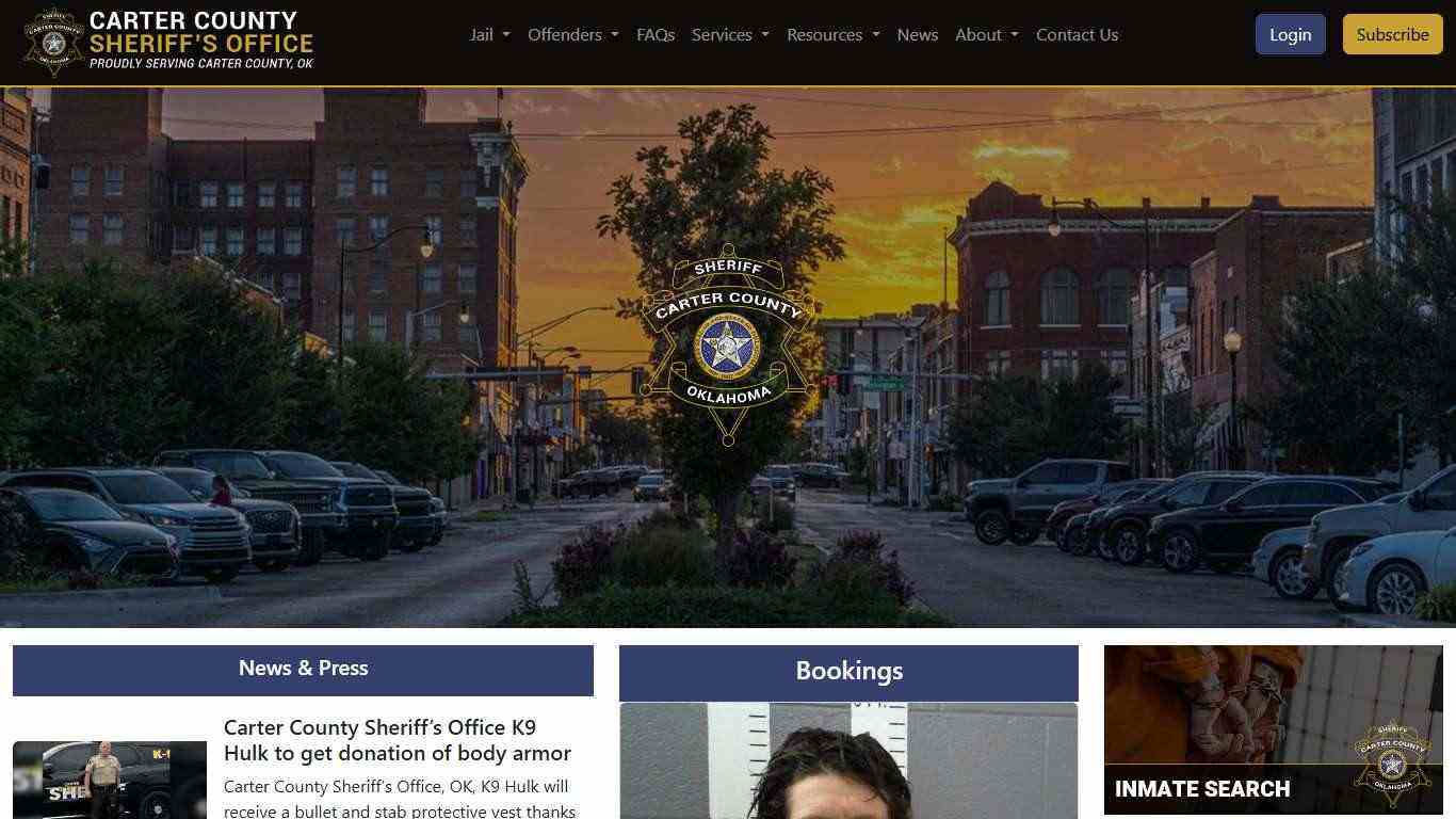 Carter County Sheriff's Office Oklahoma